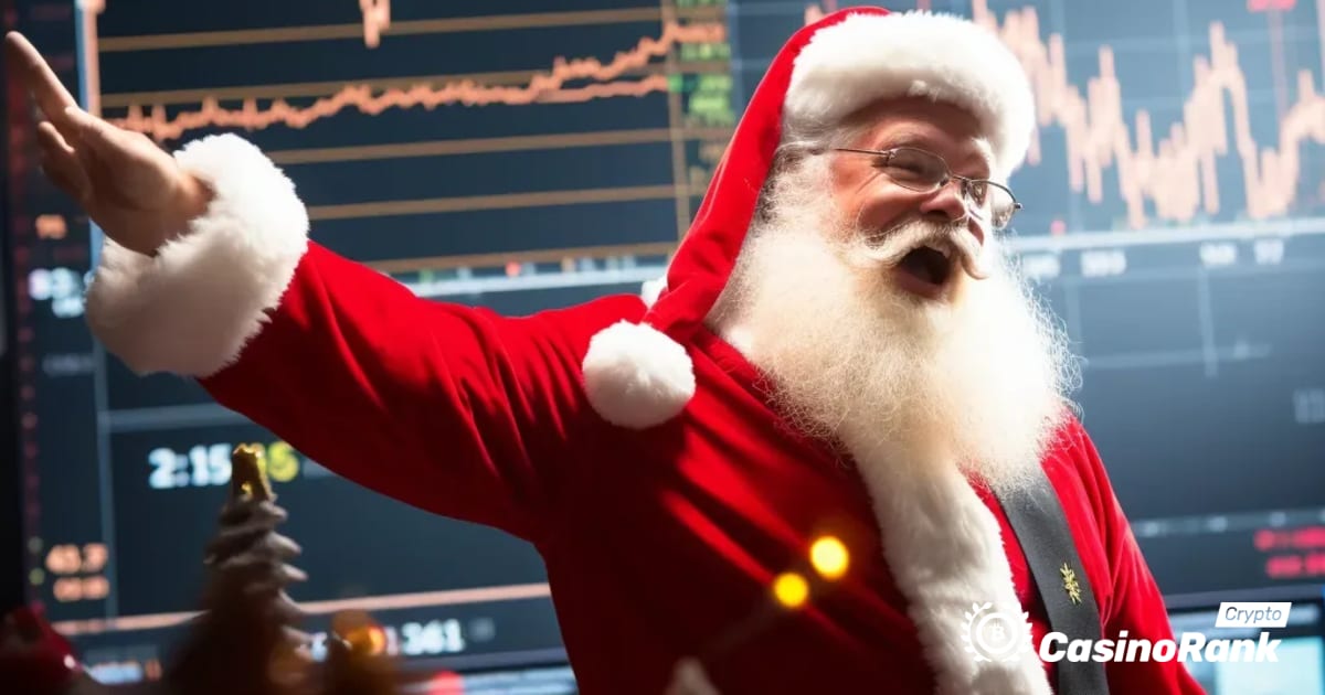 Potenciální růst ceny bitcoinů během Santa Claus Rally